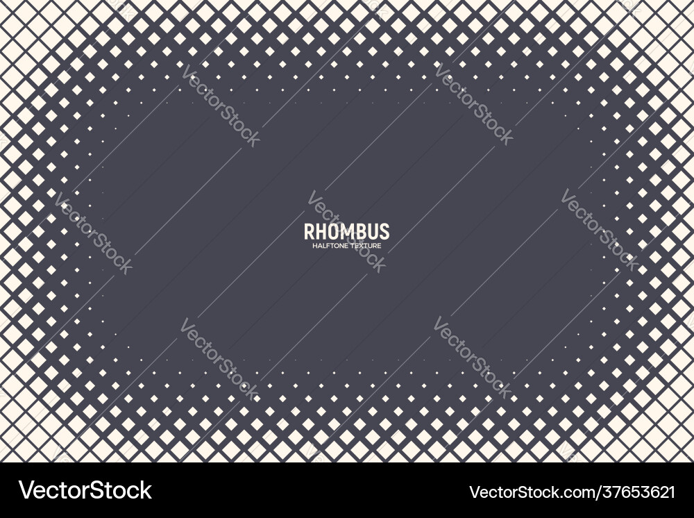 Halftone rhombus Musterrahmen abstrakt geometrische Halftone rhombus Musterrahmen abstrakt geometrische vektorbild