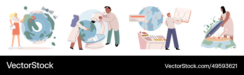Lab test investigating various variables helps Lab test investigating various variables helps vector image