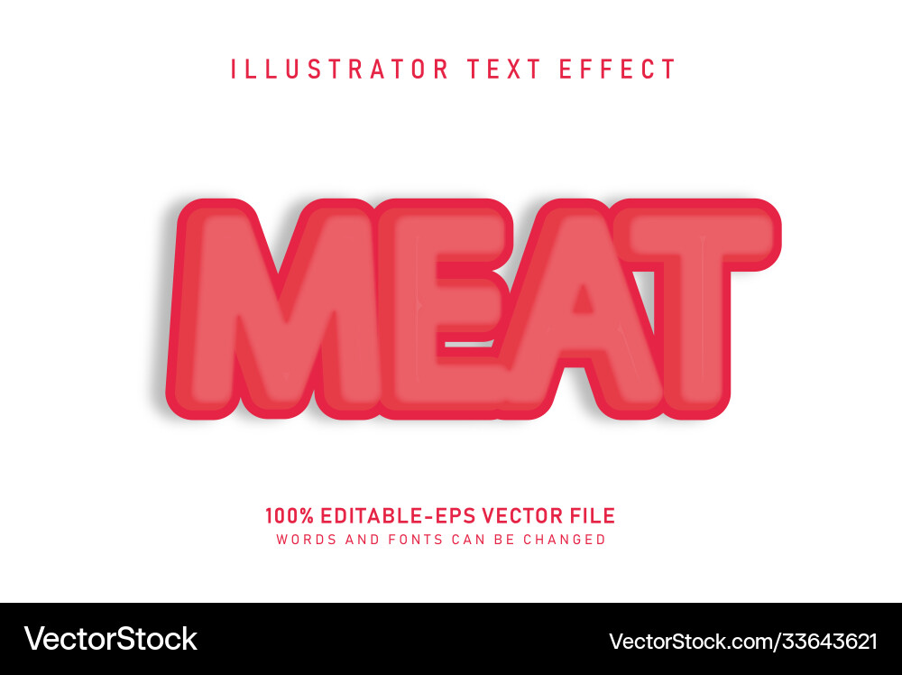 Man text effect Vector Image