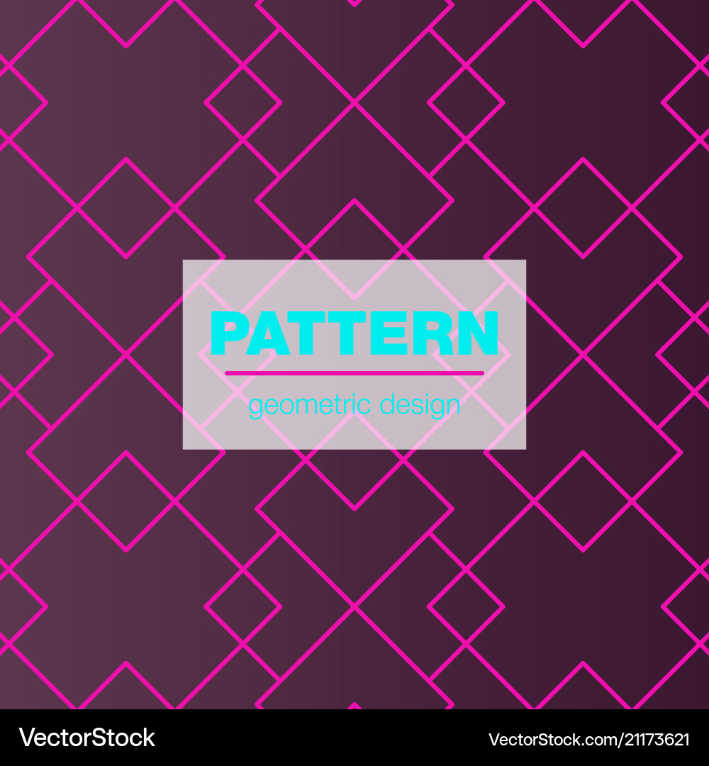 Seamless linear pattern with thin poly lines vector image