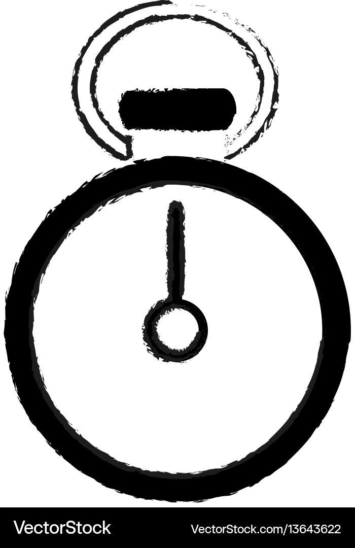 Analog chronometer icon image Analog chronometer icon image vector image