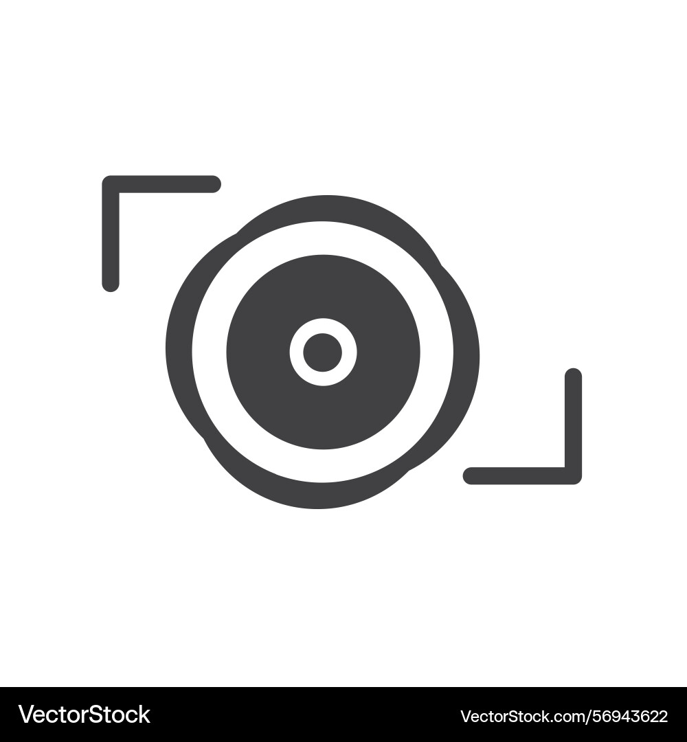 Camera shutter icon element design Camera shutter icon element design vector image