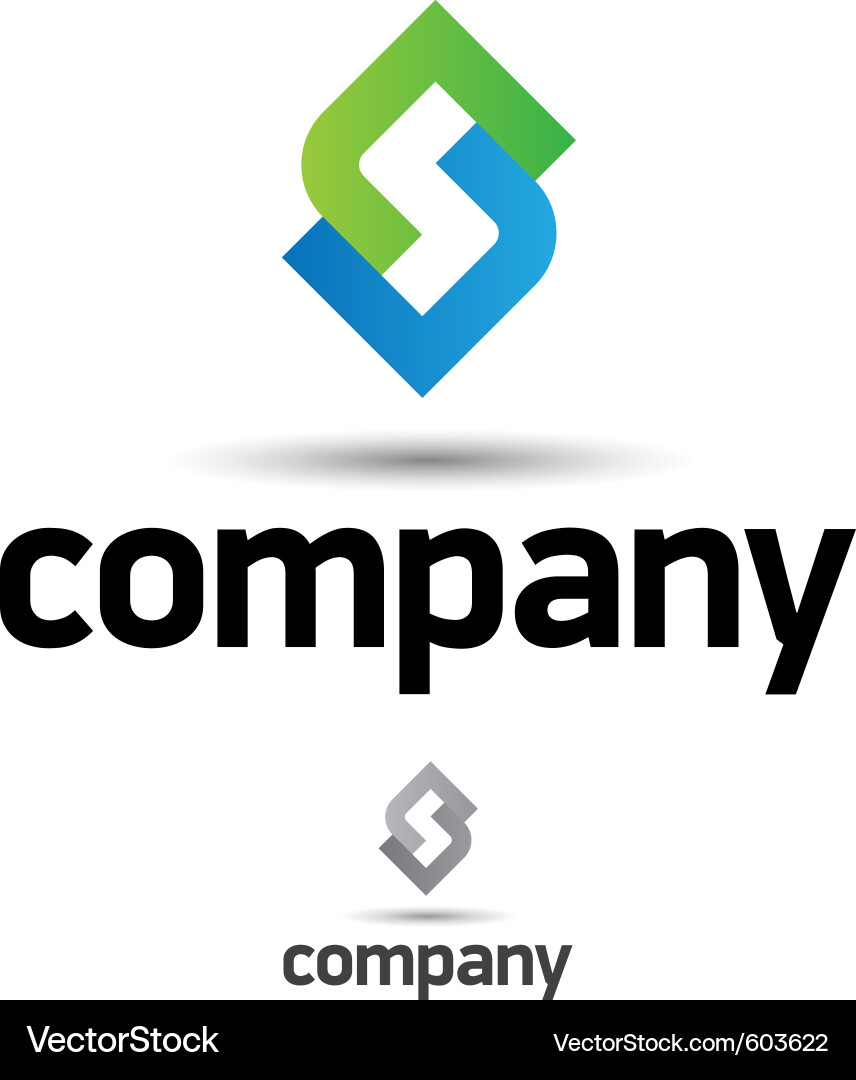 Modern Corporate Logo Template Vector Image