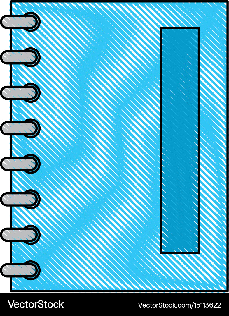 Notebook icon image vector image