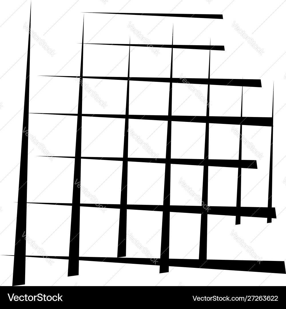Random lines grid mesh dynamic irregular overlap Random lines grid mesh dynamic irregular overlap Vector Image