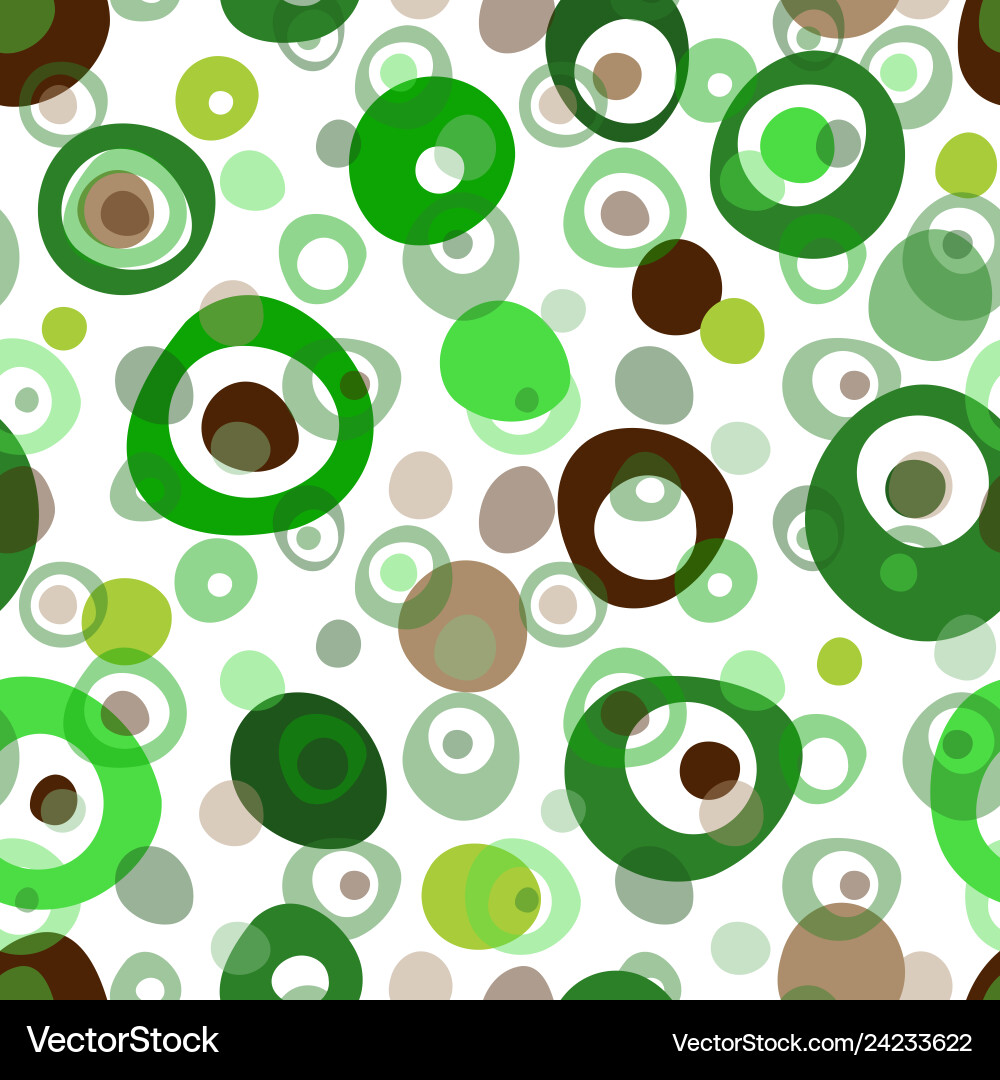 Seamless pattern with deformed polka dots Seamless pattern with deformed polka dots vector image