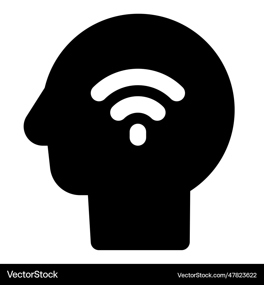 Wi- fi connected automated artificial Vector Image
