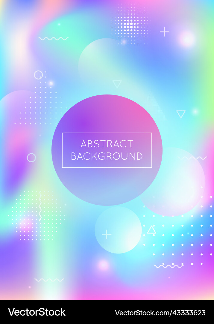 Abstract presentation simple dots holographic Abstract presentation simple dots holographic vector image