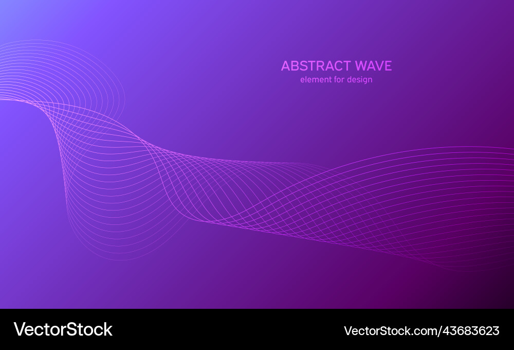 Abstract wave element for design digital Abstract wave element for design digital vector image