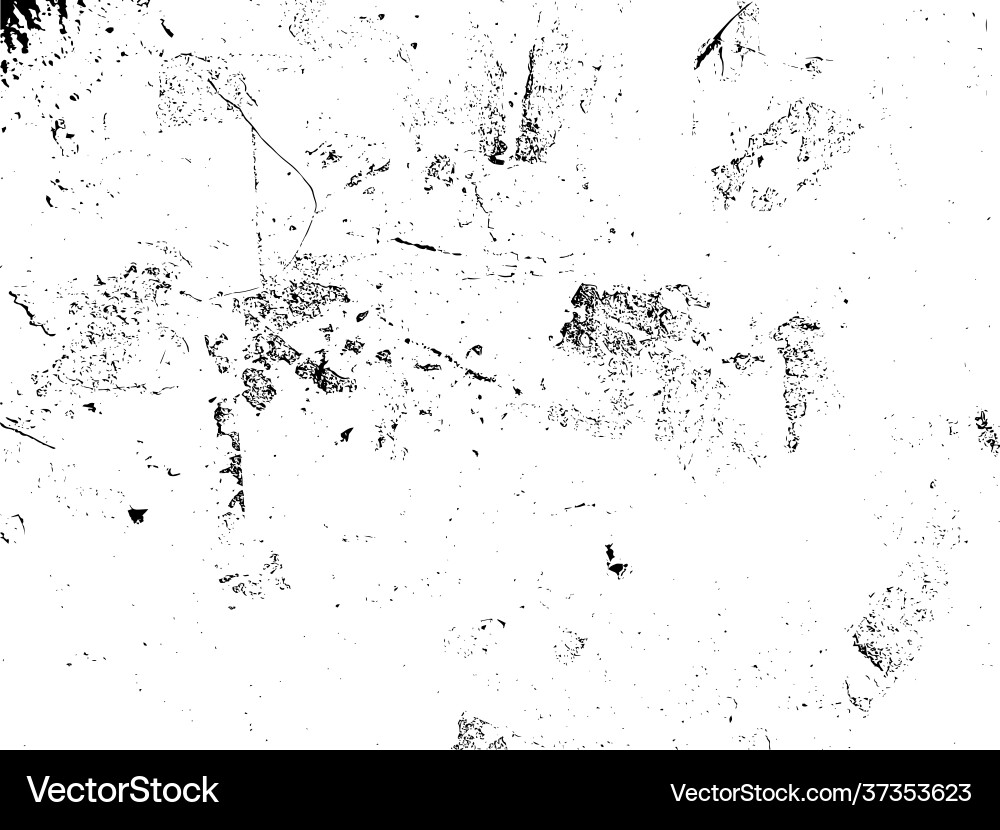 Concrete texture cement overlay black and white Concrete texture cement overlay black and white vector image
