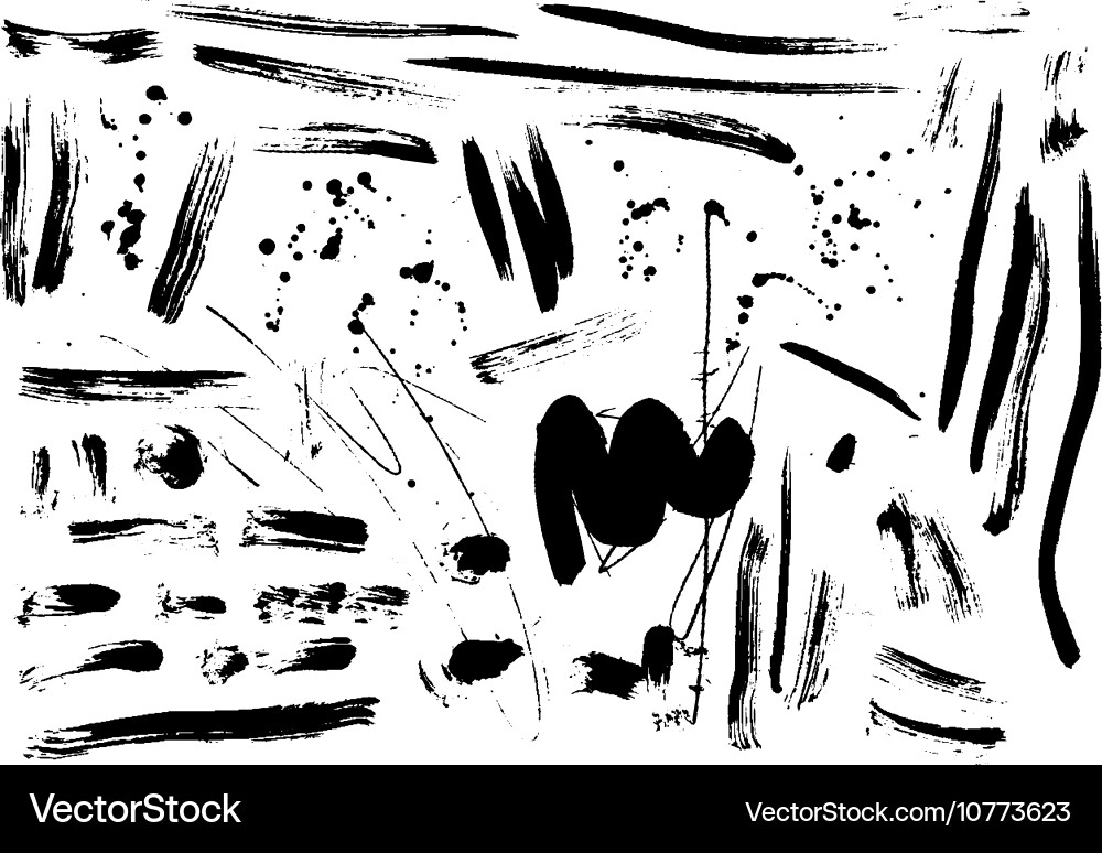 Dynamic Ink Splatter Background vector image