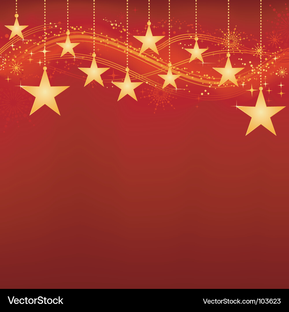 Festive Christmas Background Vector Image