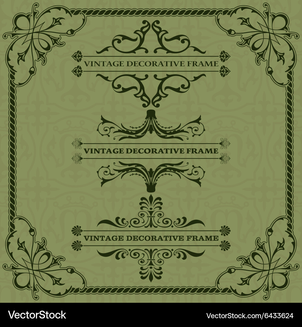 A set of elements for design Vector Image