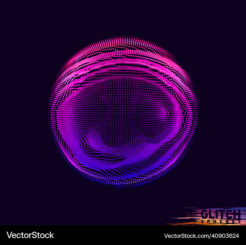 Abstract colorful mesh on dark background Abstract colorful mesh on dark background vector image