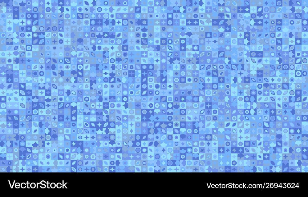 Colorful random curved shape pattern website vector image