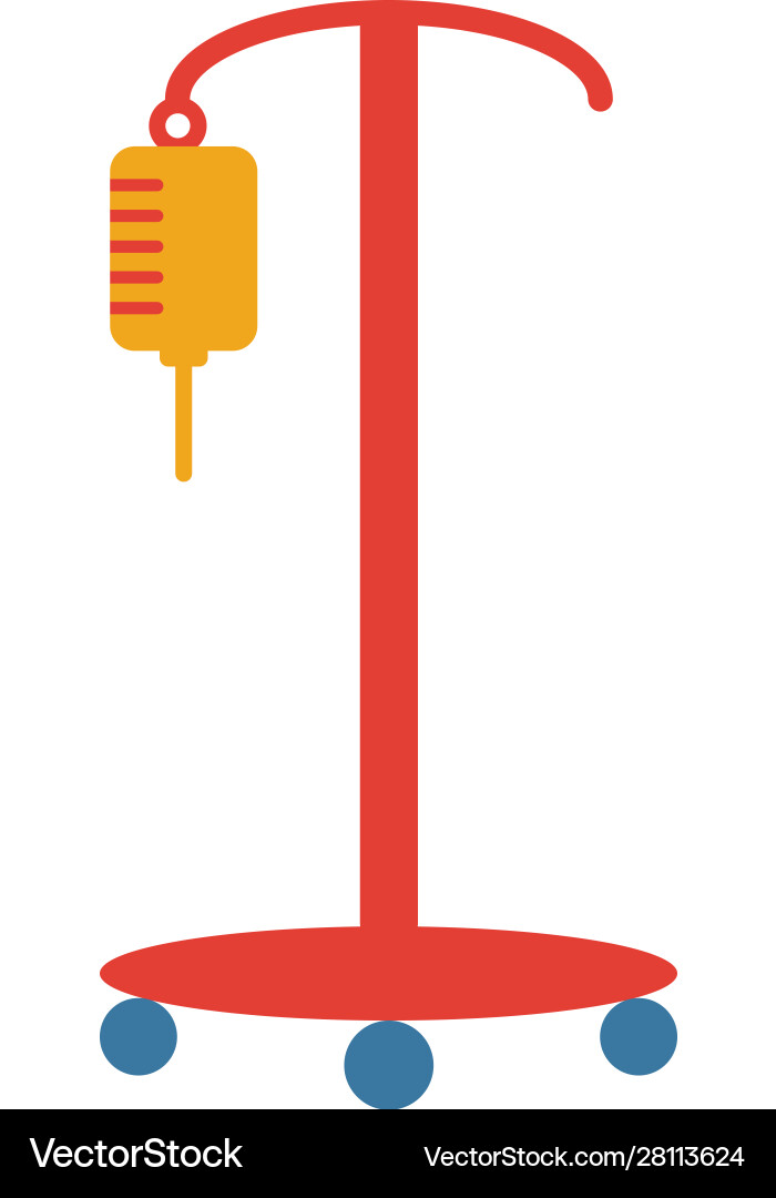 Drop counter flat icon colored simple element vector image