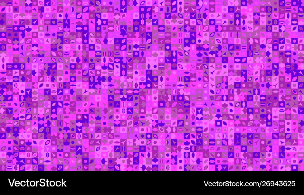 Abstract mosaic pattern background - colorful Vector Image