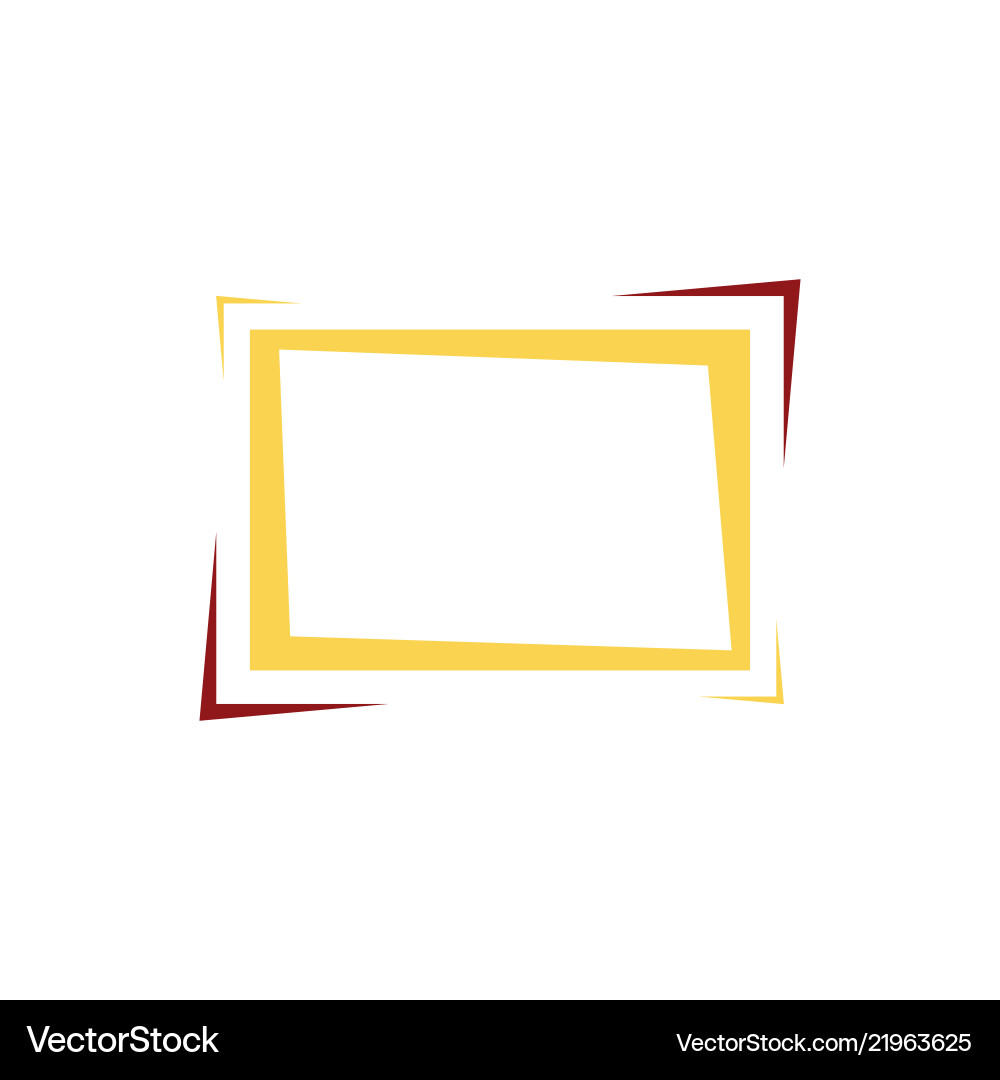 Bright frame for text or banner web design Bright frame for text or banner web design vector image