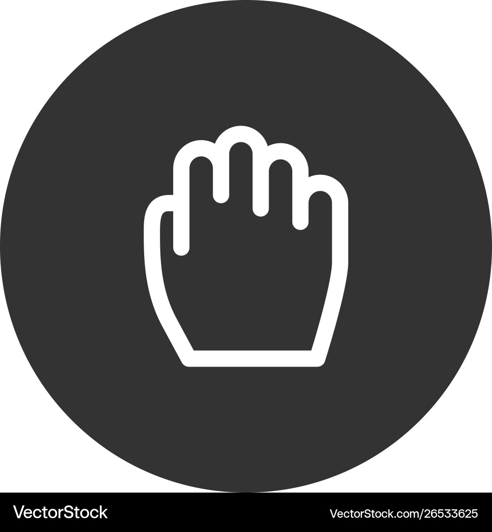 Drag icon in modern style for web site and mobile Drag icon in modern style for web site and mobile vector image