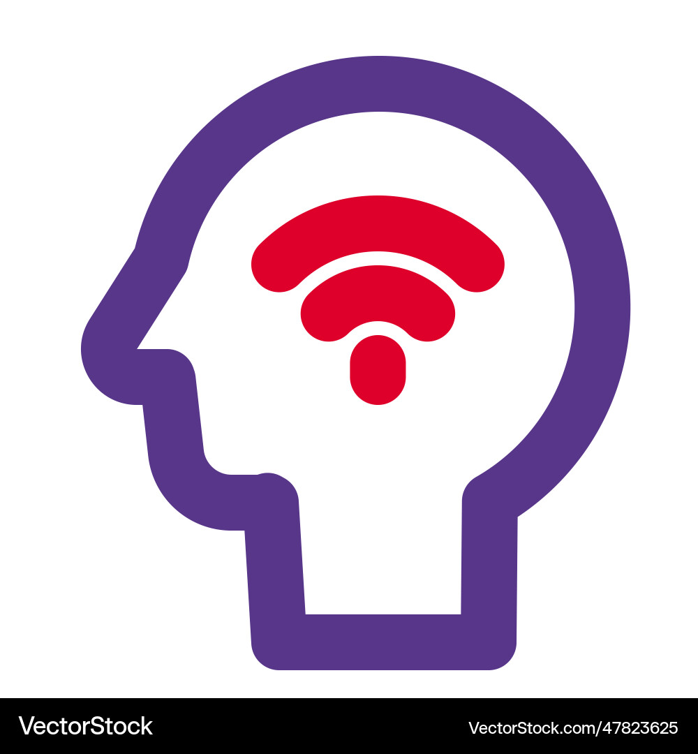 Wi- fi connected automated artificial Vector Image