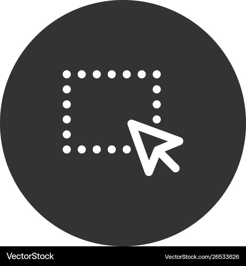 Drag icon in modern style for web site and mobile Drag icon in modern style for web site and mobile vector image