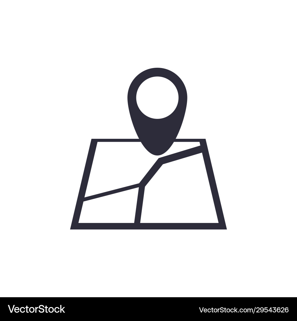 Image icons with map terrain and geolocation Image icons with map terrain and geolocation vector image