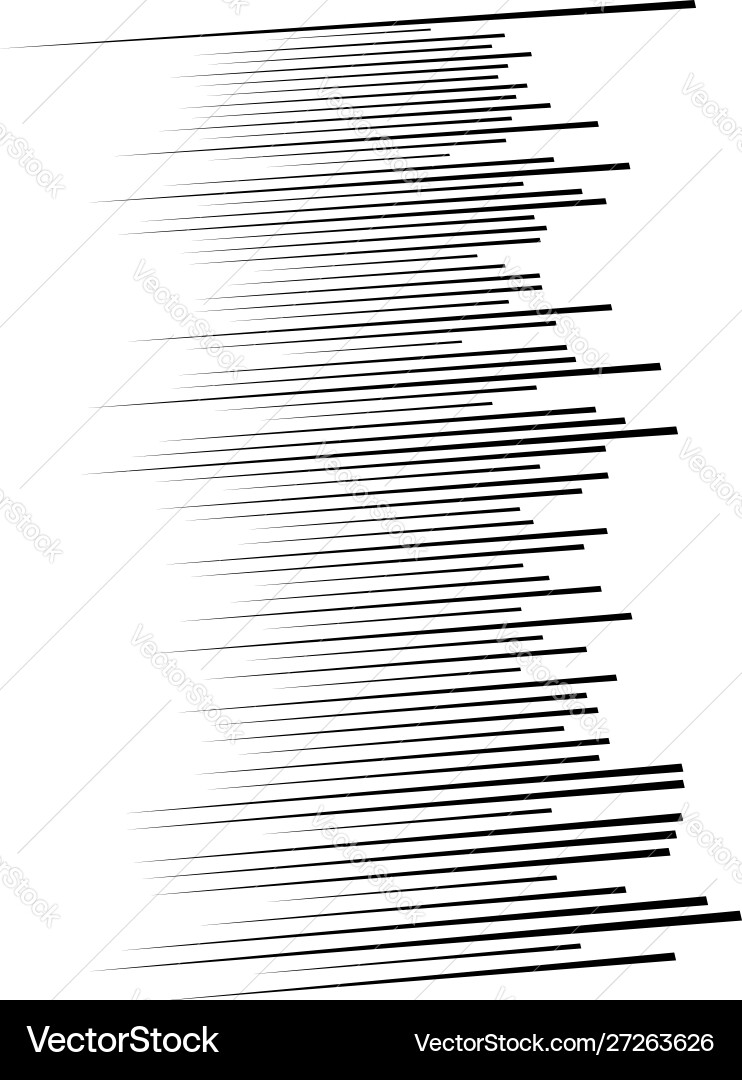 Random lines element horizontal Random lines element horizontal vector image