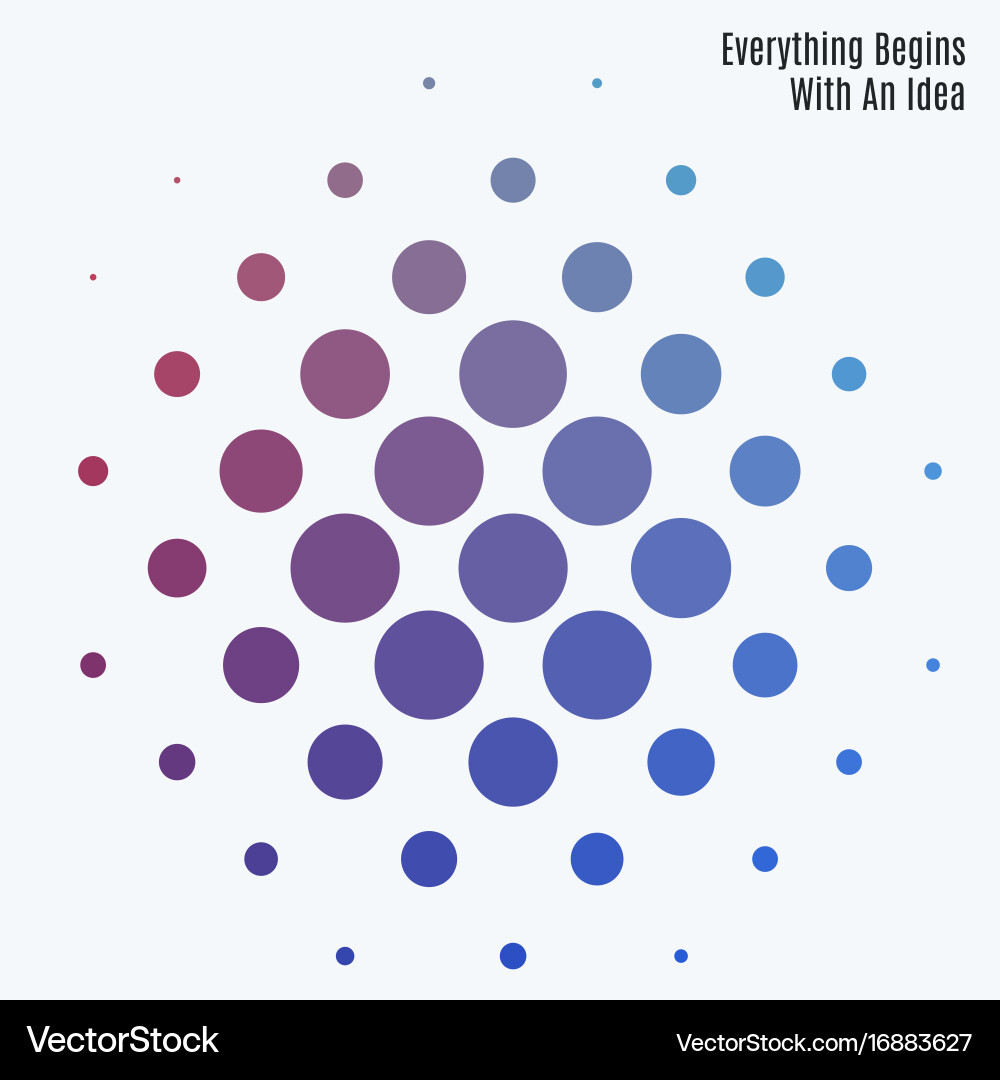 Abstract design round elements for graphic Vector Image