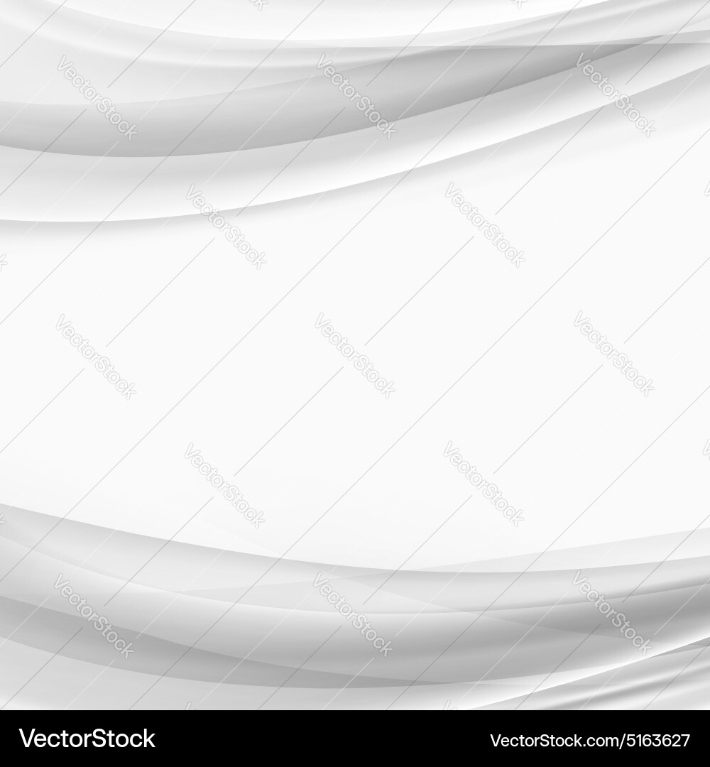 Grey Abstract Wave Pattern Vector Image