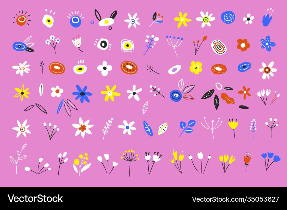 Spring flowers nature flower Spring flowers nature flower vector image