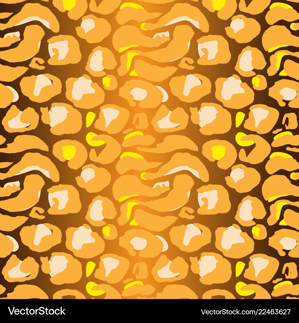Tiger print seamless pattern Vector Image