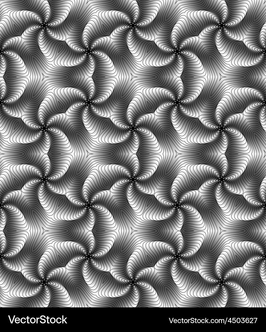 Vortex seamless pattern Vector Image
