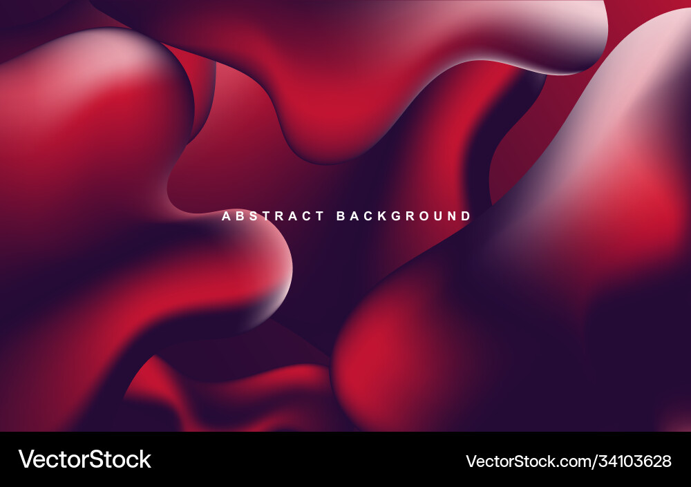 Abstract liquid background design vector image