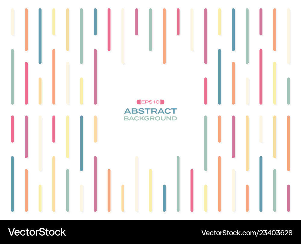 Abstract of simple colorful rainbow stripe lines Abstract of simple colorful rainbow stripe lines vector image