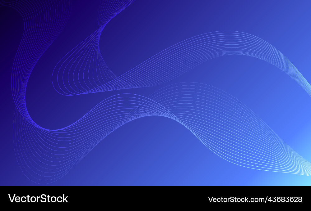 Abstract wave element for design digital Vector Image