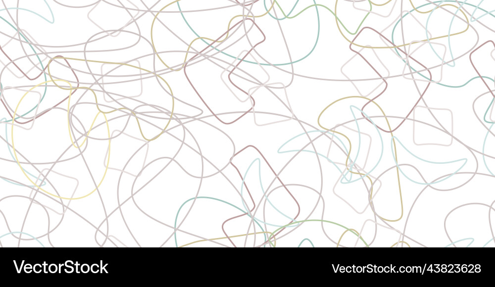 Chaotic simple seamless pattern textile one line Chaotic simple seamless pattern textile one line vector image