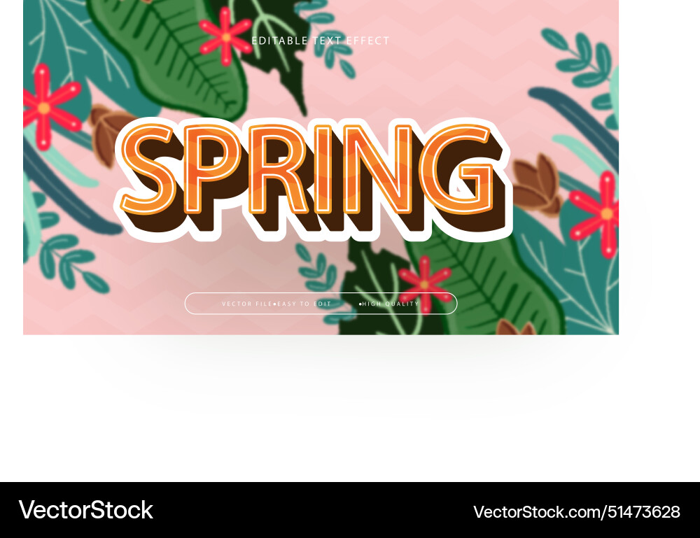 Color 3d editable text effect - font style Color 3d editable text effect - font style Vector Image