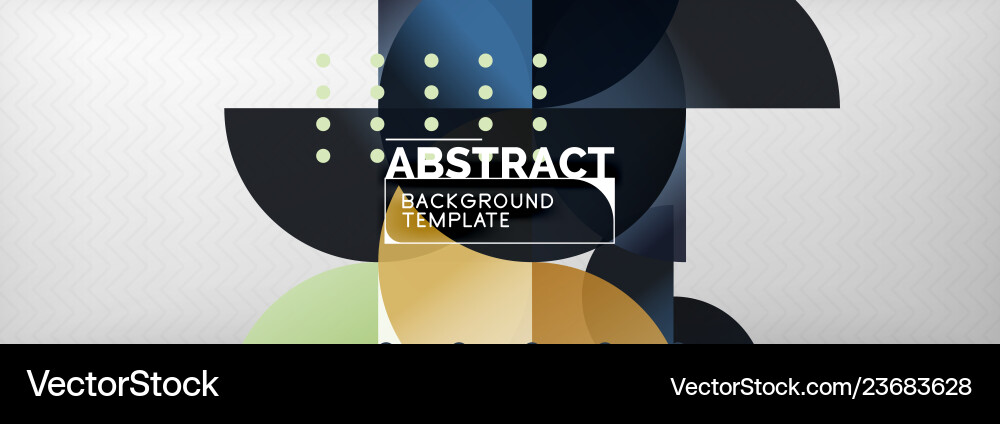 Dynamic Geometric Abstract Background vector image