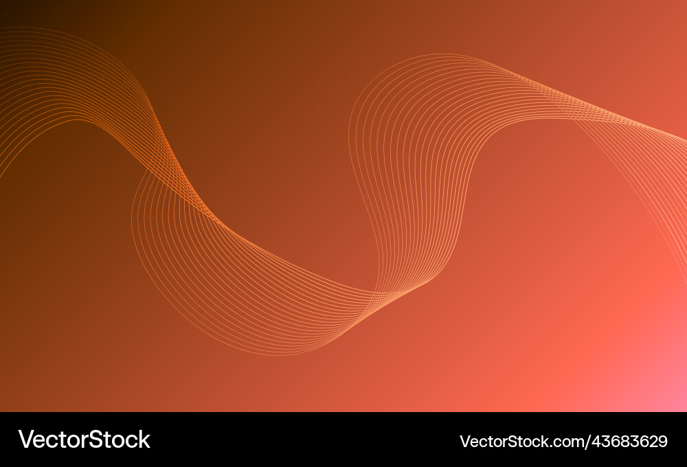 Abstract wave element for design digital Vector Image