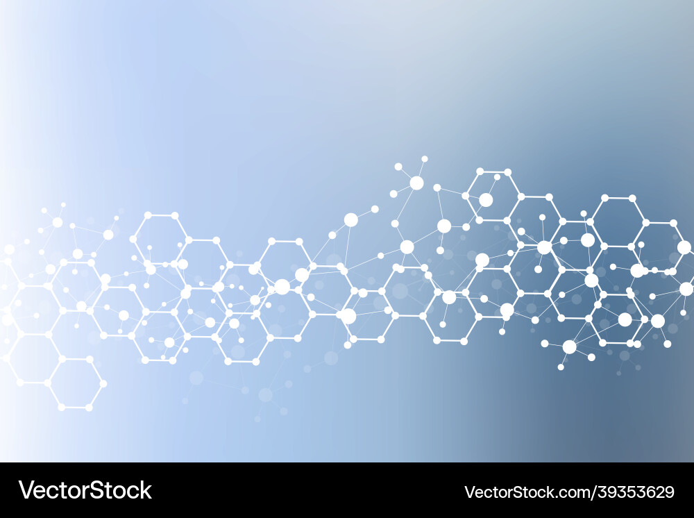 Science network pattern connecting lines and dots Science network pattern connecting lines and dots vector image