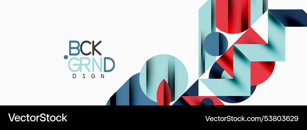 Trendy triangles lines round elements and circles Trendy triangles lines round elements and circles Vector Image