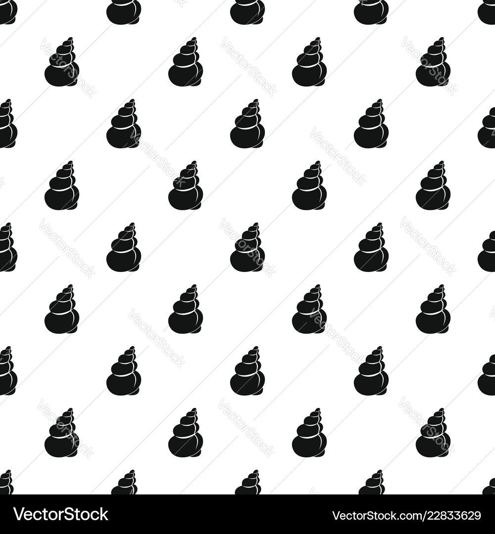 Twisted shell pattern seamless Vector Image