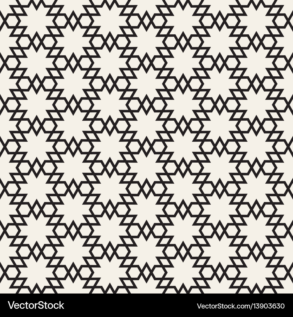 Abstract Geometric Grid Pattern Vector Image