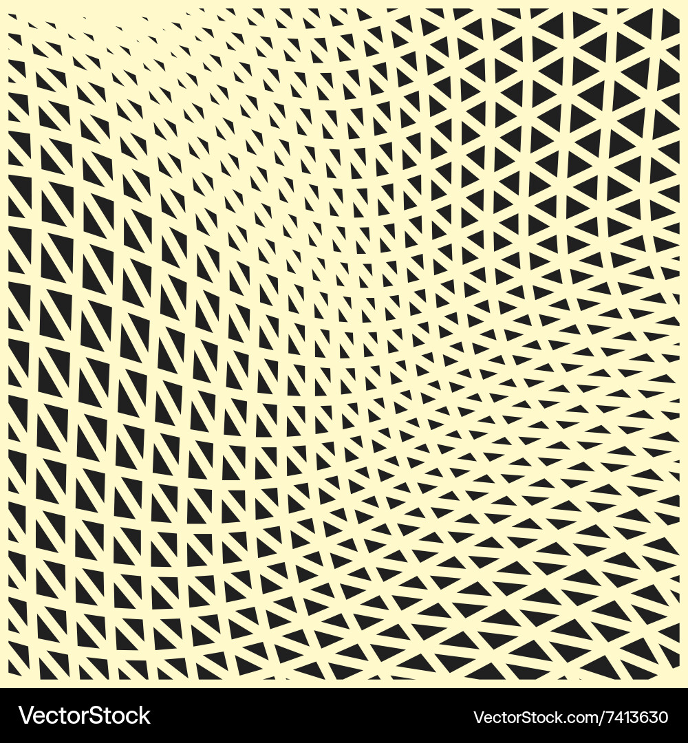 Black Triangle Rows Vector Background with black triangles Royalty Free Vector Image