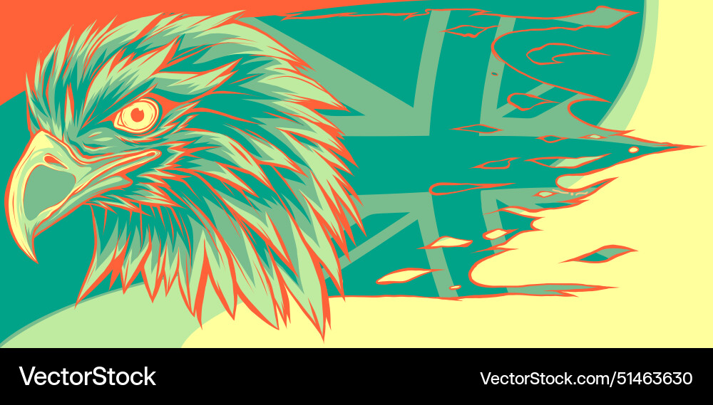Eagle head mascot Royalty Free Vector Image - VectorStock