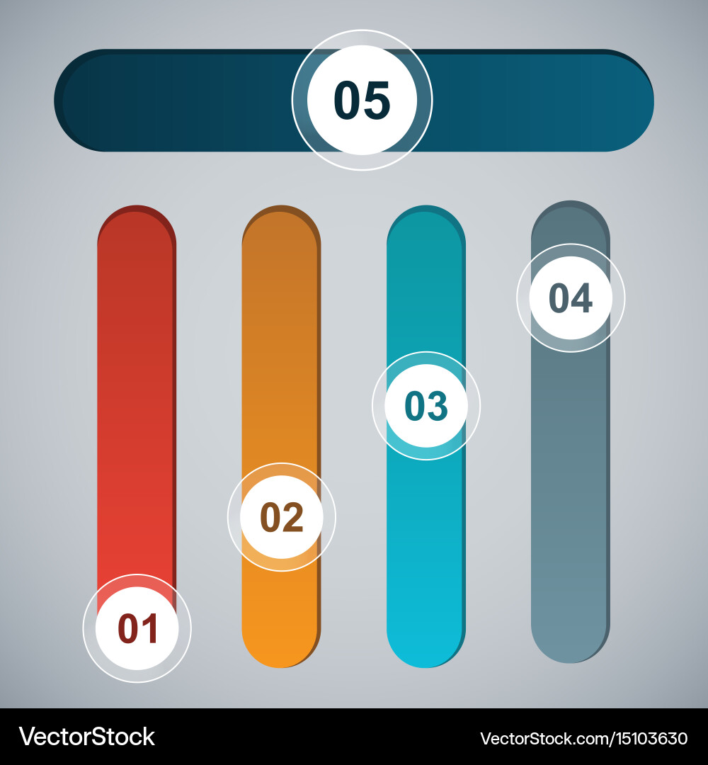 Elements for infografika Vector Image