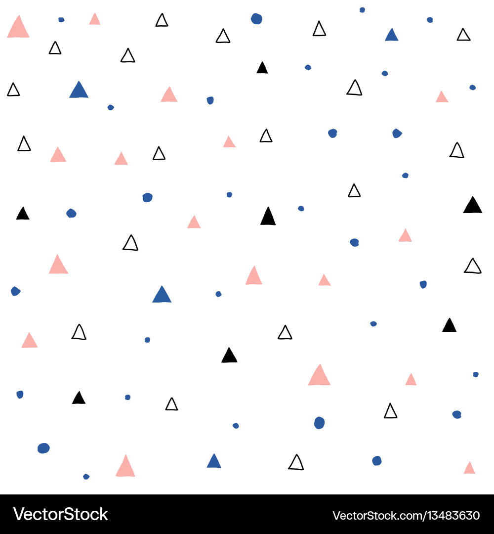Geometric Pattern - Dots and Lines vector image
