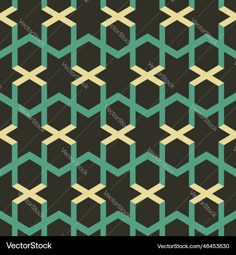 Seamless mosaic pattern geometric background Seamless mosaic pattern geometric background vector image