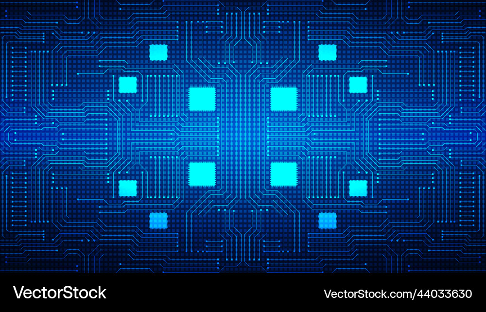 Technology background with hi-tech digital Technology background with hi-tech digital vector image