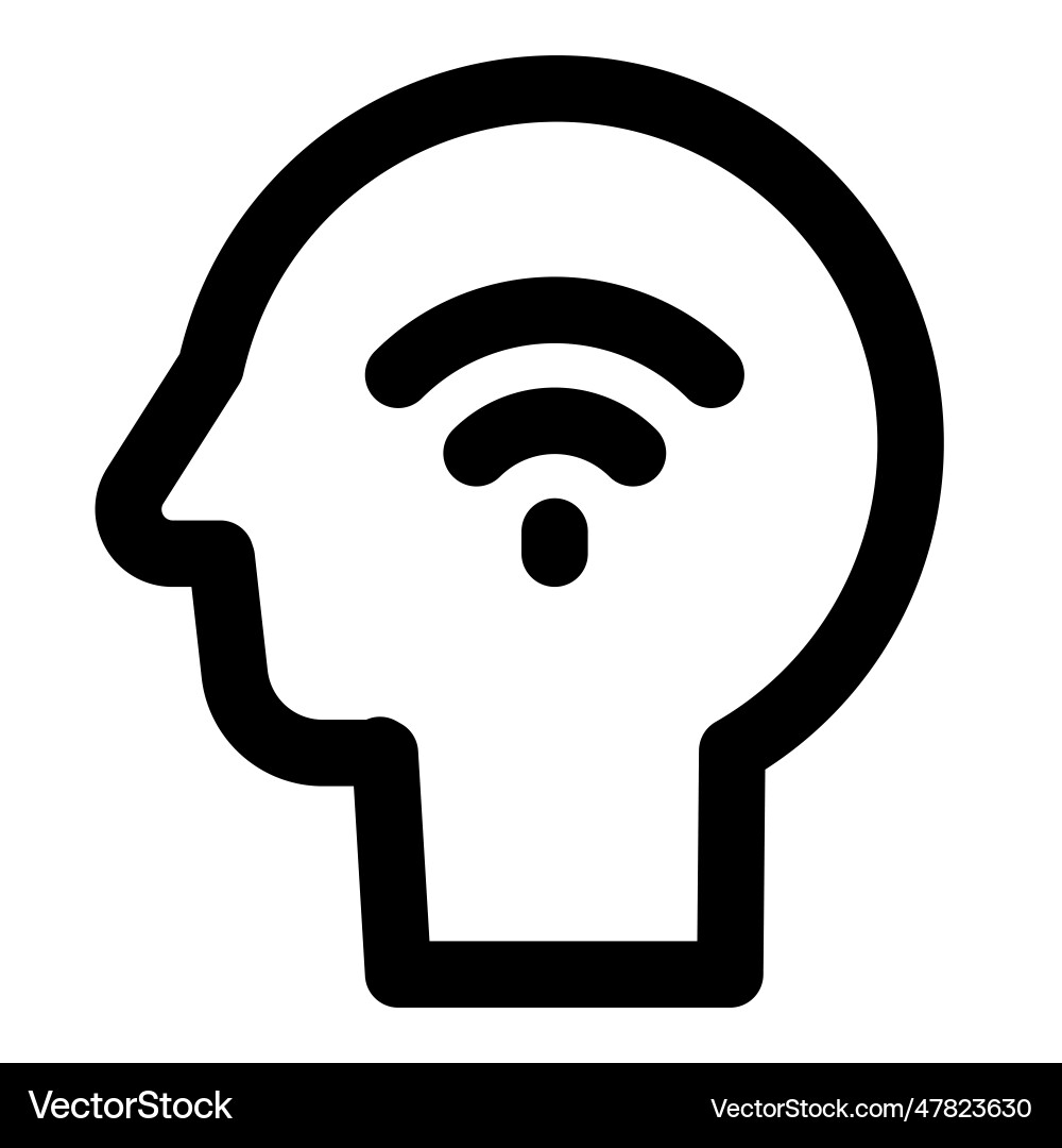 Wi- fi connected automated artificial Vector Image